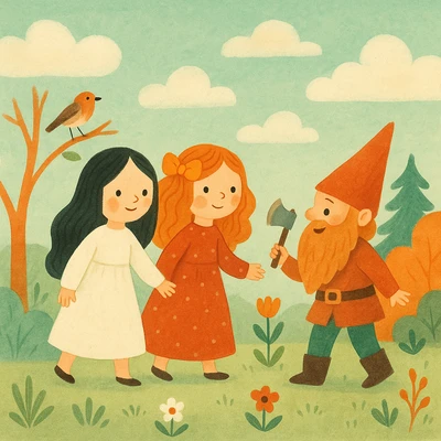 Blancanieves y Rosarroja