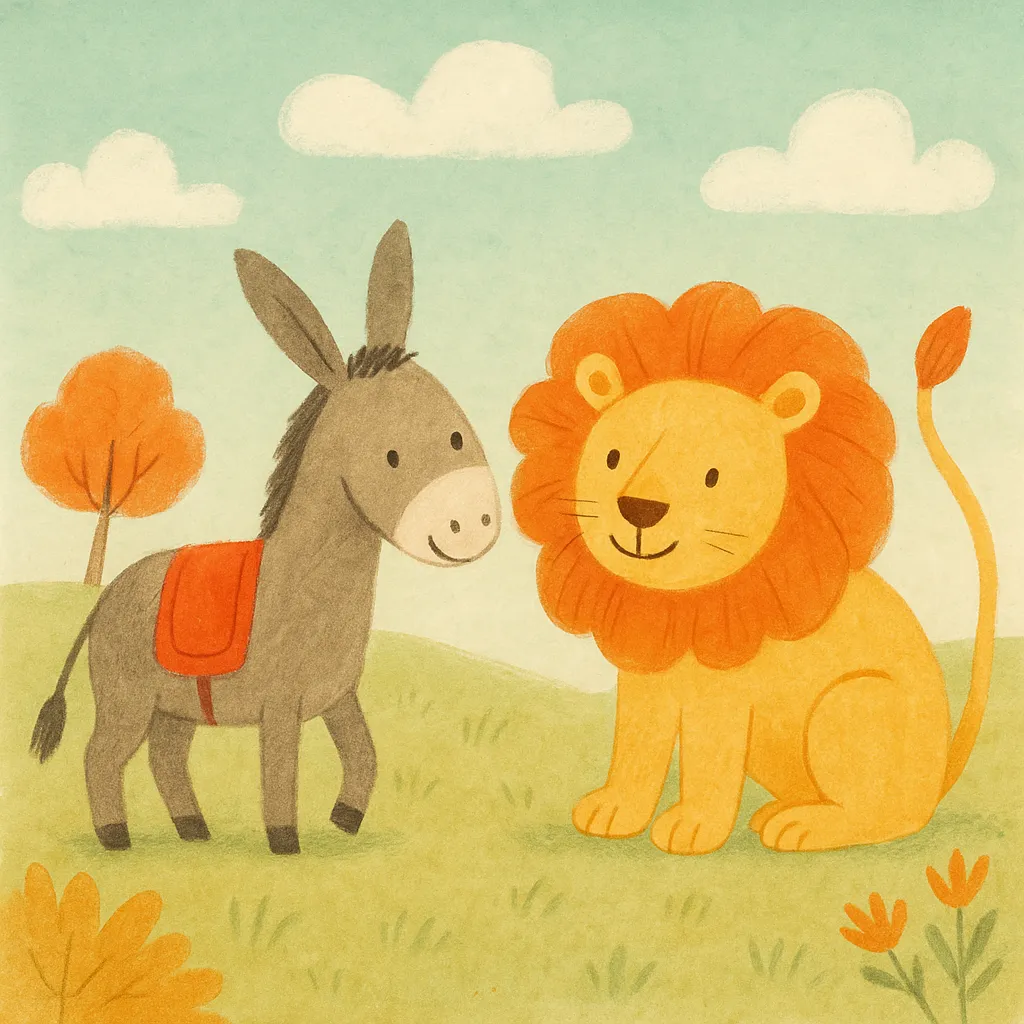 El Asno y el León
