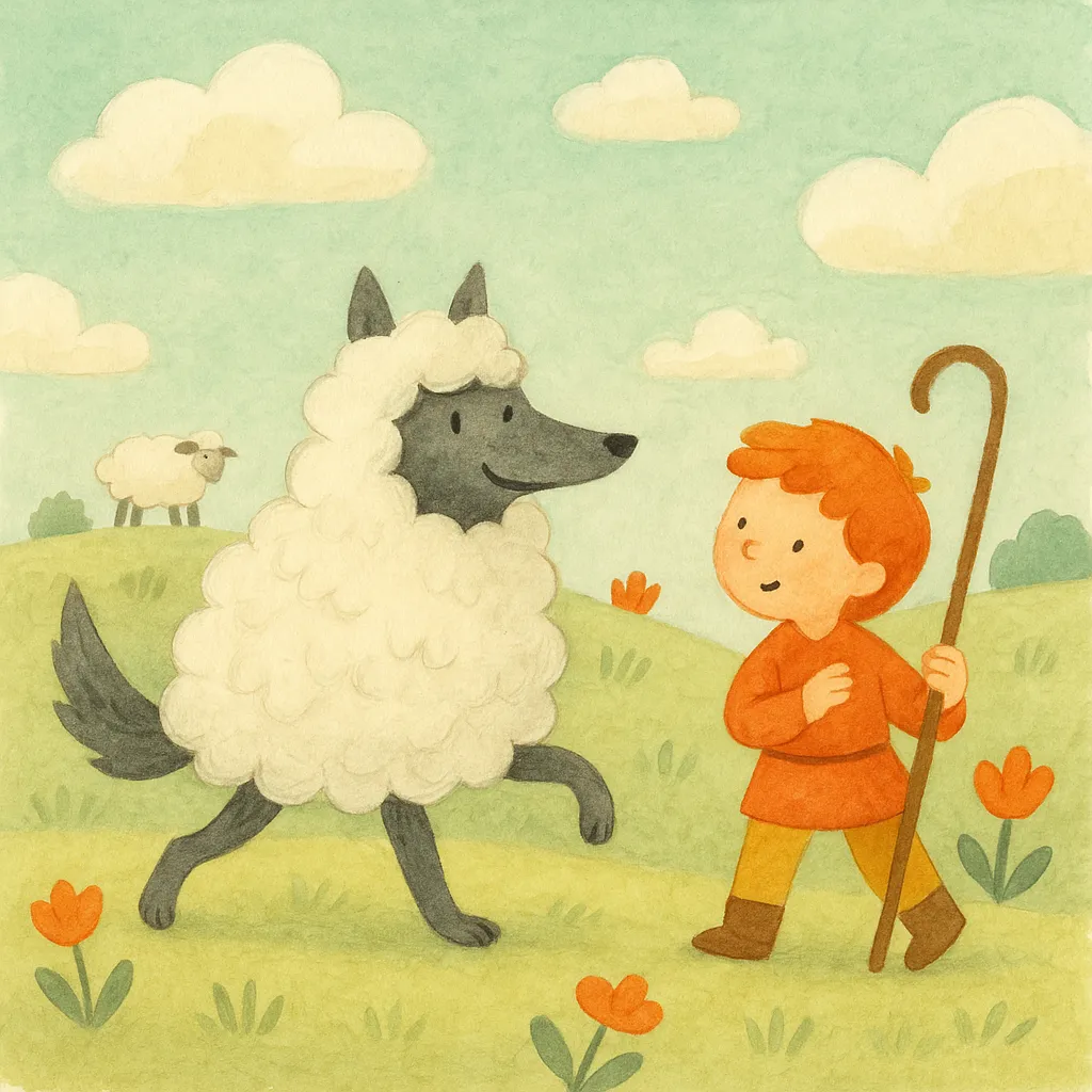 El lobo con piel de oveja