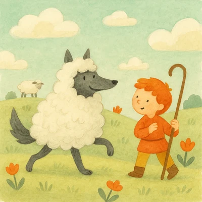 El lobo con piel de oveja